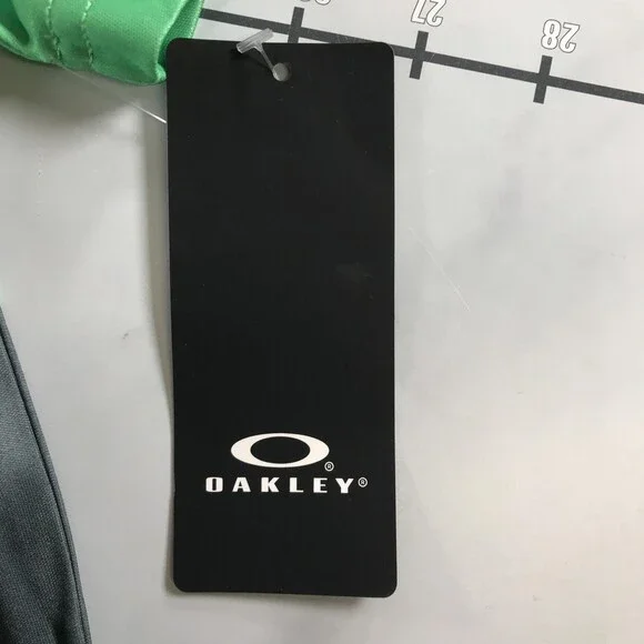 Oakley Golf Shirt Mens Large Green Reduct Polo Hydrolix Virulent FOA404357X - Picture 4 of 11